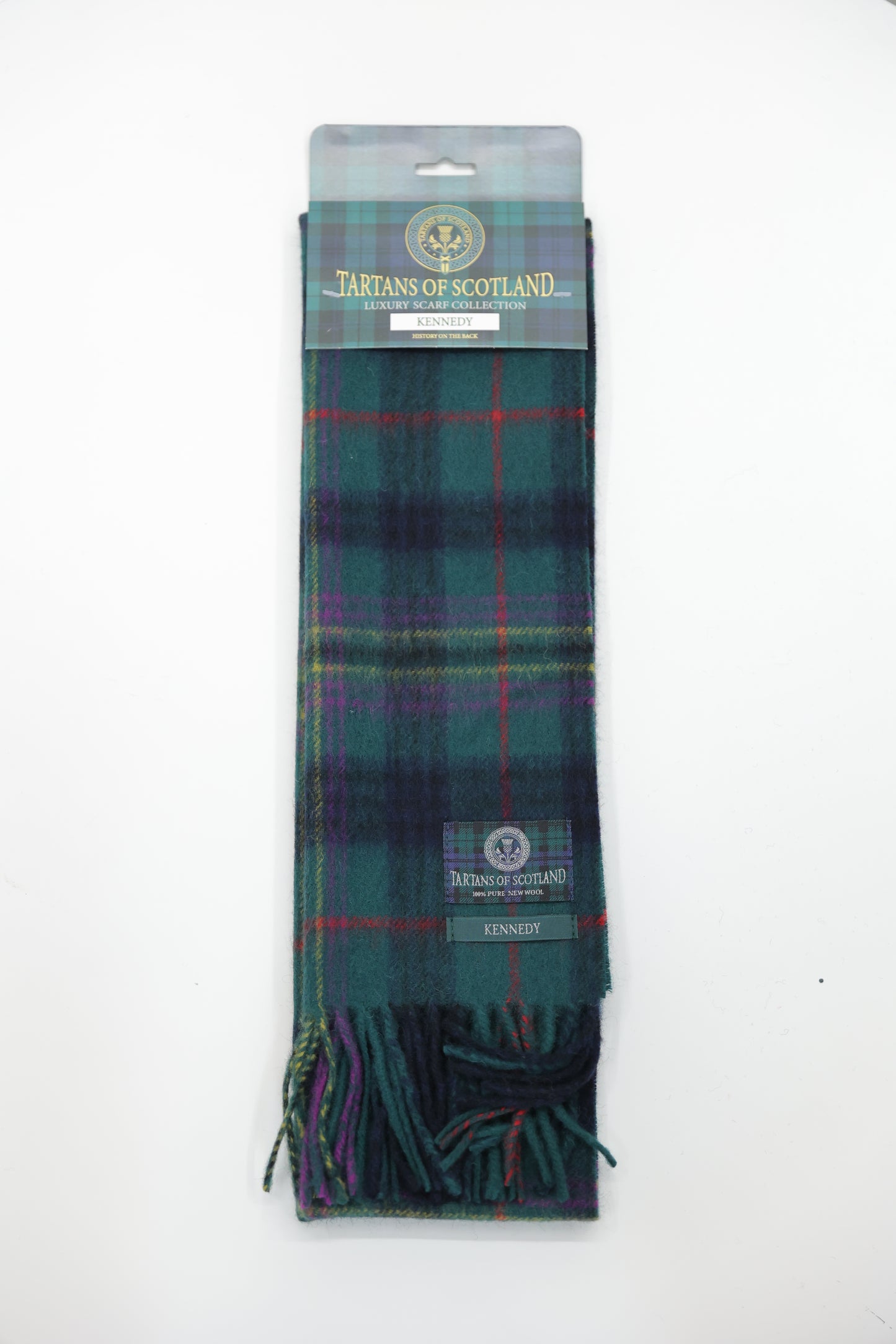 Tartans of Scotland Clan Scarf Kennedy