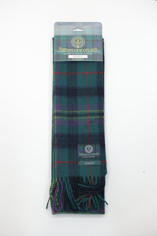 Tartans of Scotland Clan Scarf Kennedy