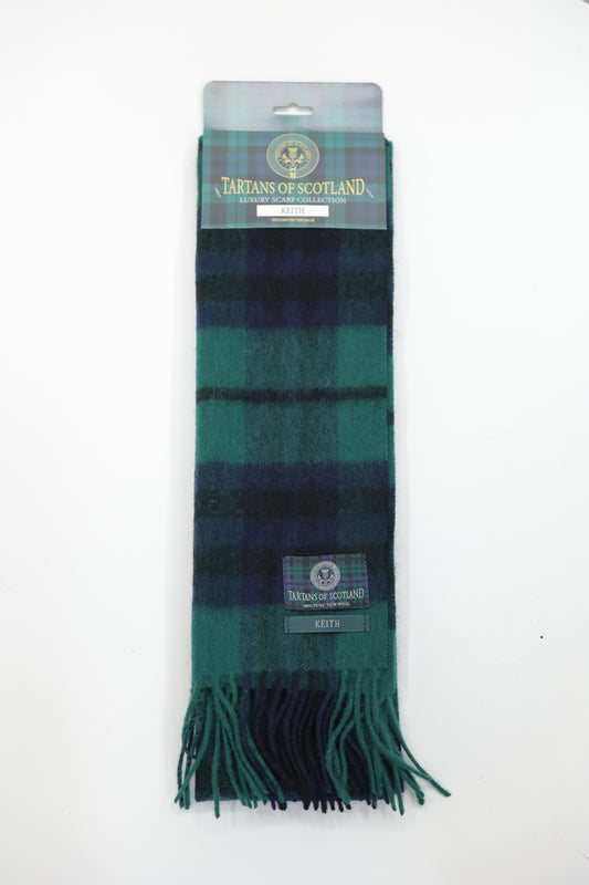 Tartans of Scotland Clan Scarf Keith