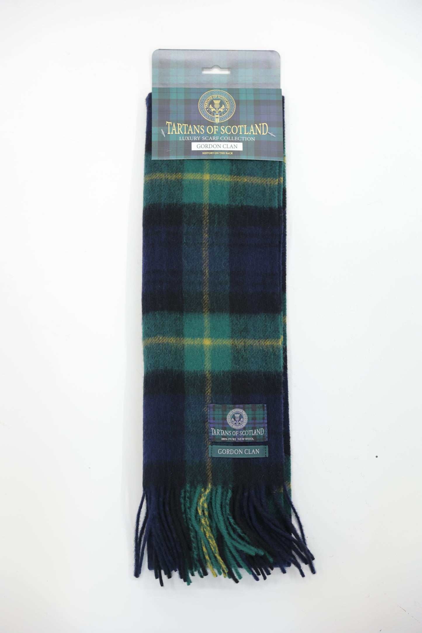 Tartans of Scotland Clan Scarf Gordon Clan