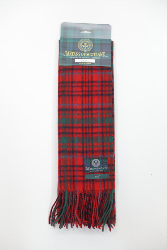 Tartans of Scotland Clan Scarf Grant