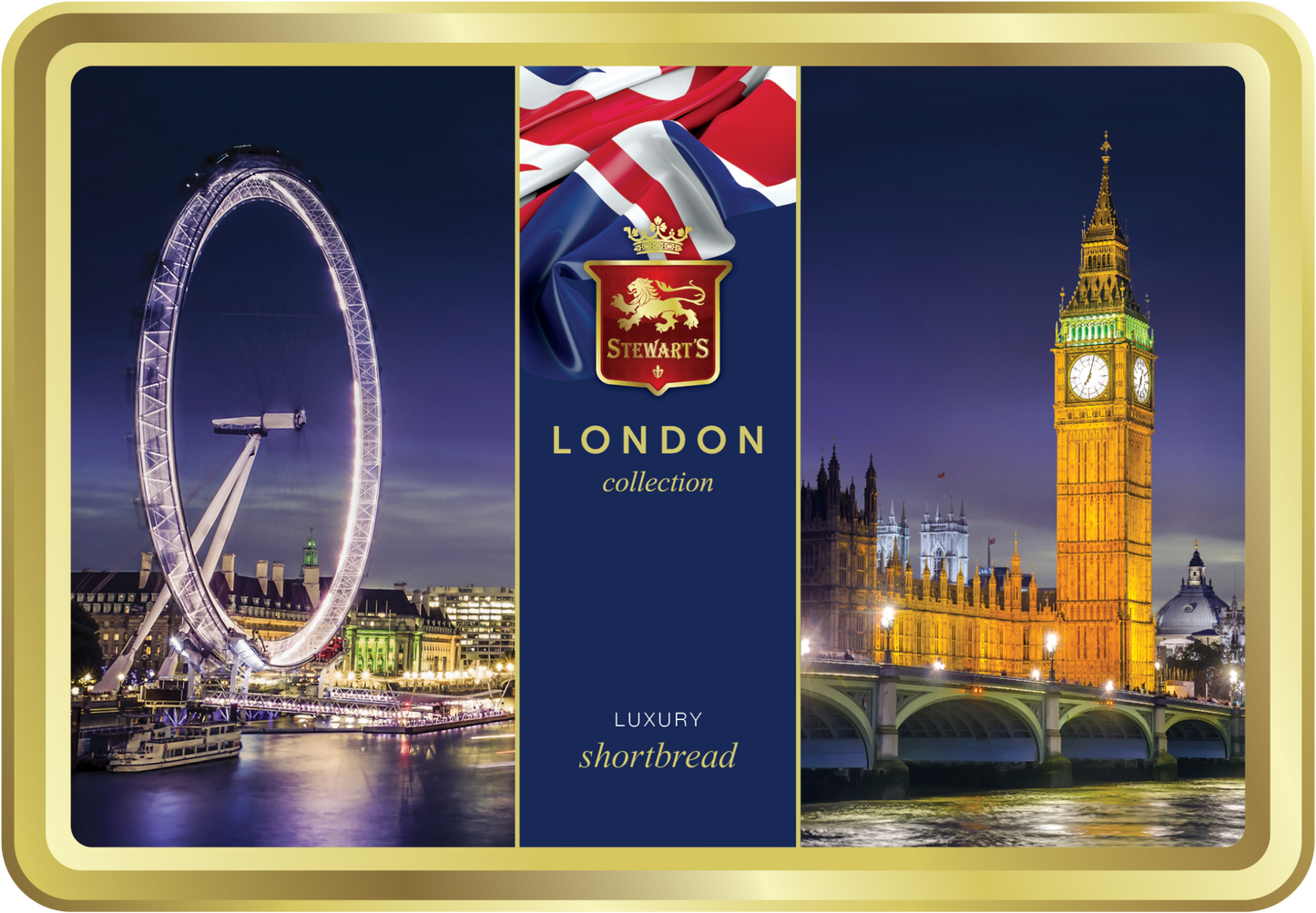 Stewart's London - London Collection Shortbread - 150g