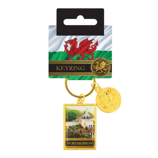 Wales Photographic Portmeirion Charm Keyring