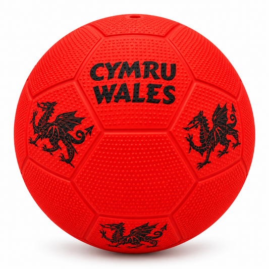 Cymru Wales PVC Beach Rubber Football