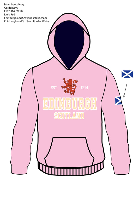 Kids Scotland Est 1314 Edinburgh Hoodie