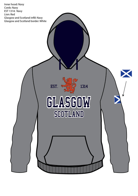 Scotland Est 1314 Glasgow Hoodie