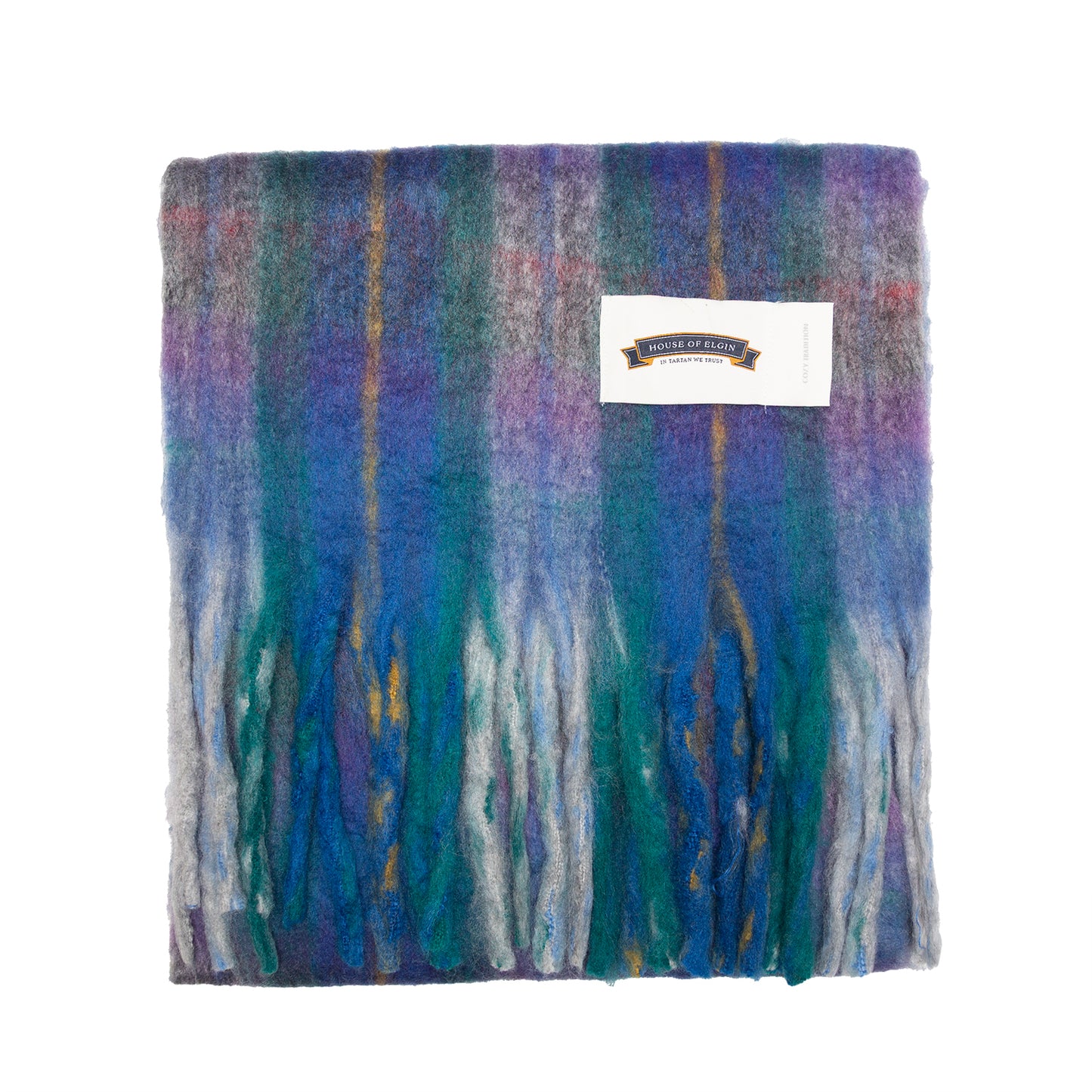 House of Elgin Tartan Blanket Scarf Check 333