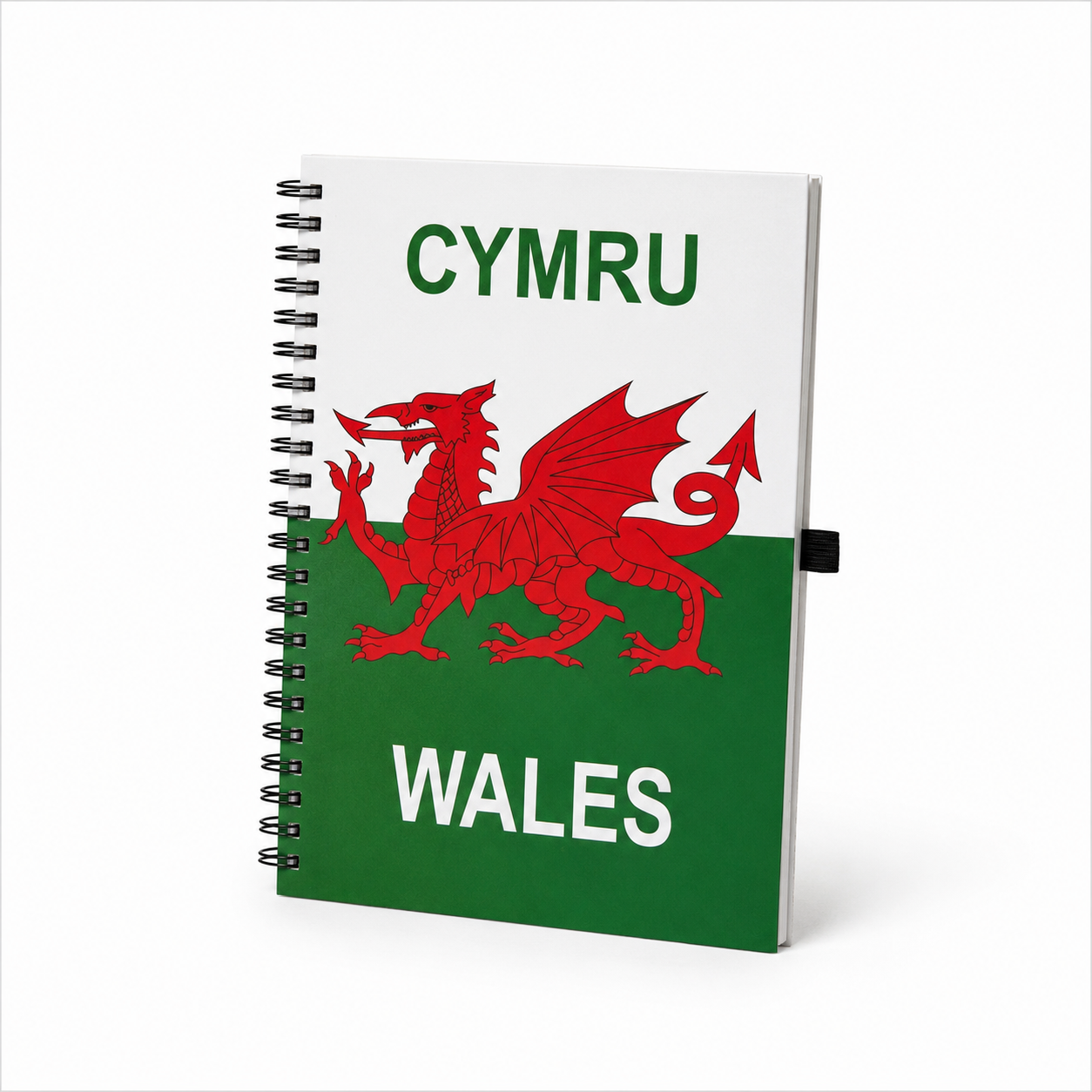 Cymru Wales Flag A5 Notebook