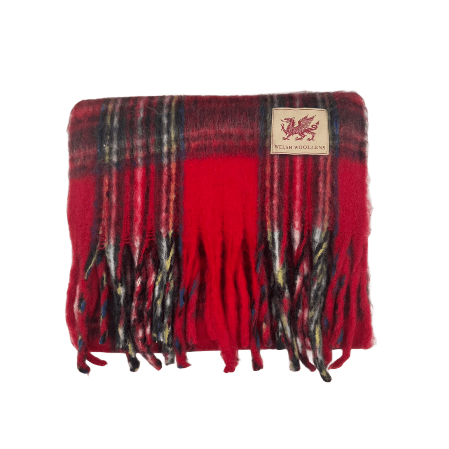 Welsh Woollens Tartan Blanket Scarf Stewart Royal