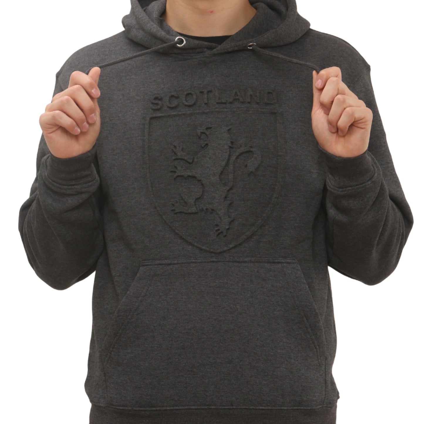New Scotland Shield Embossed Hoodie