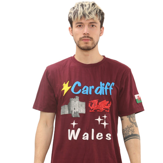 Puff Print Cardiff T-Shirt