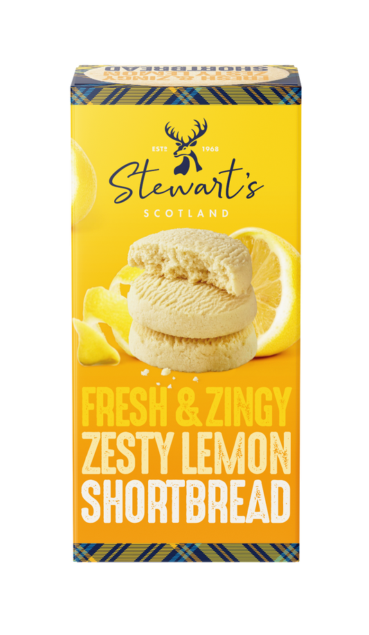 Stewart's Signature Zesty Lemon Shortbread - 160g