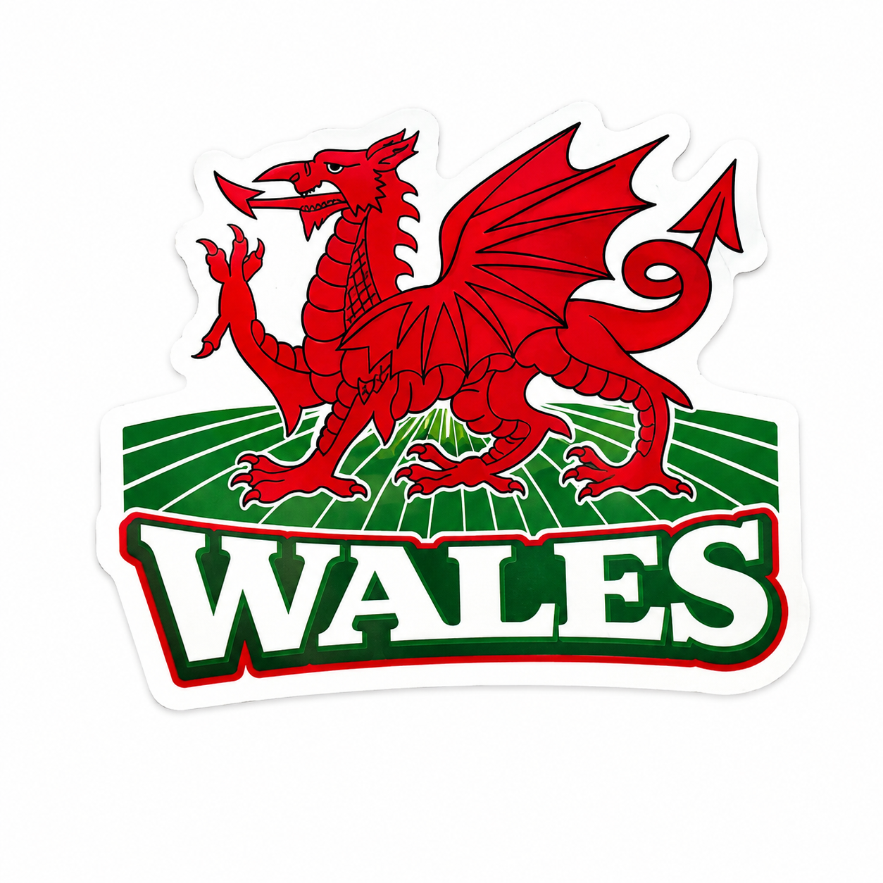 Wales Dragon Sticker