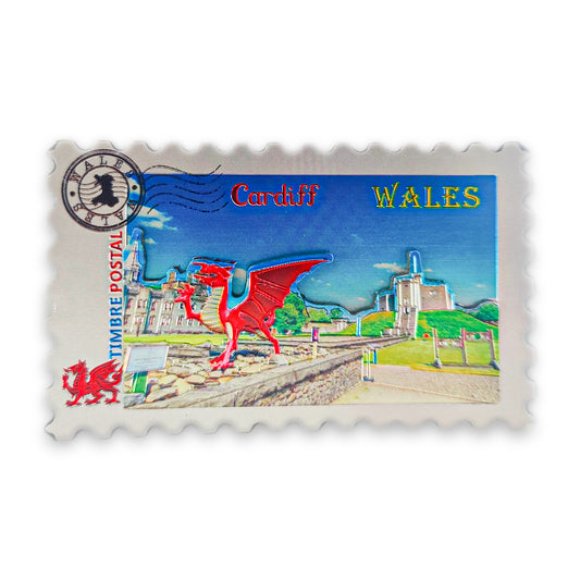 Cardiff Castle 2 3D Magnet (MGF3D004)