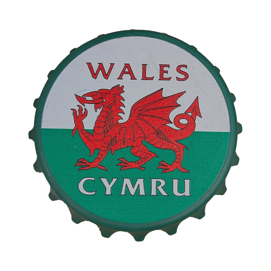 Wales Dragon Bottle Cap Bottle Opener