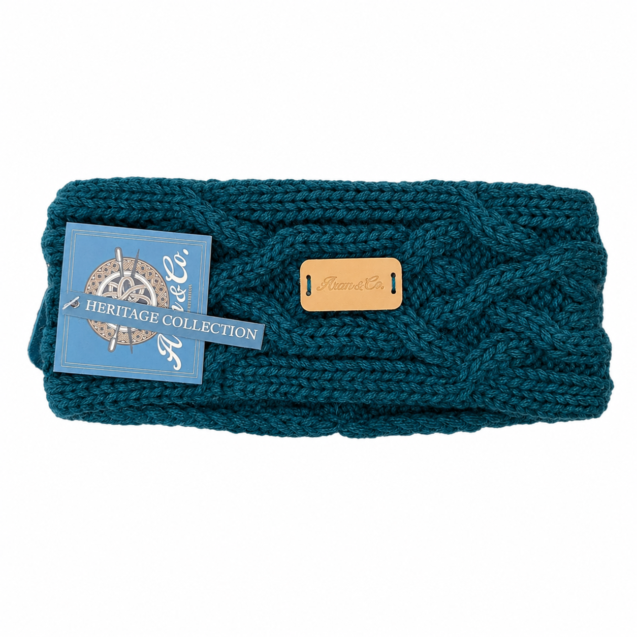 Aran Ladies Headband (Fleece Lined)