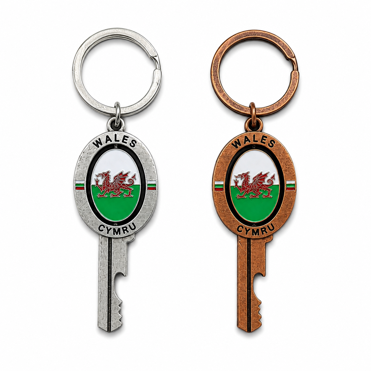 SB Wales Cymru Flag Key Keyring