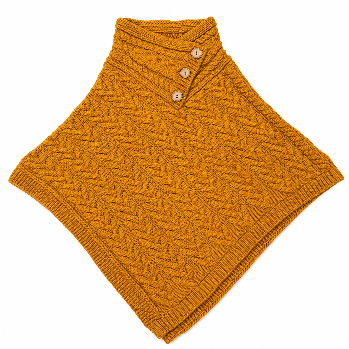 Aran Ladies Poncho