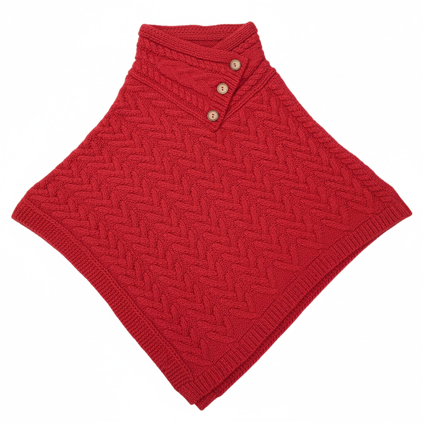 Aran Ladies Poncho