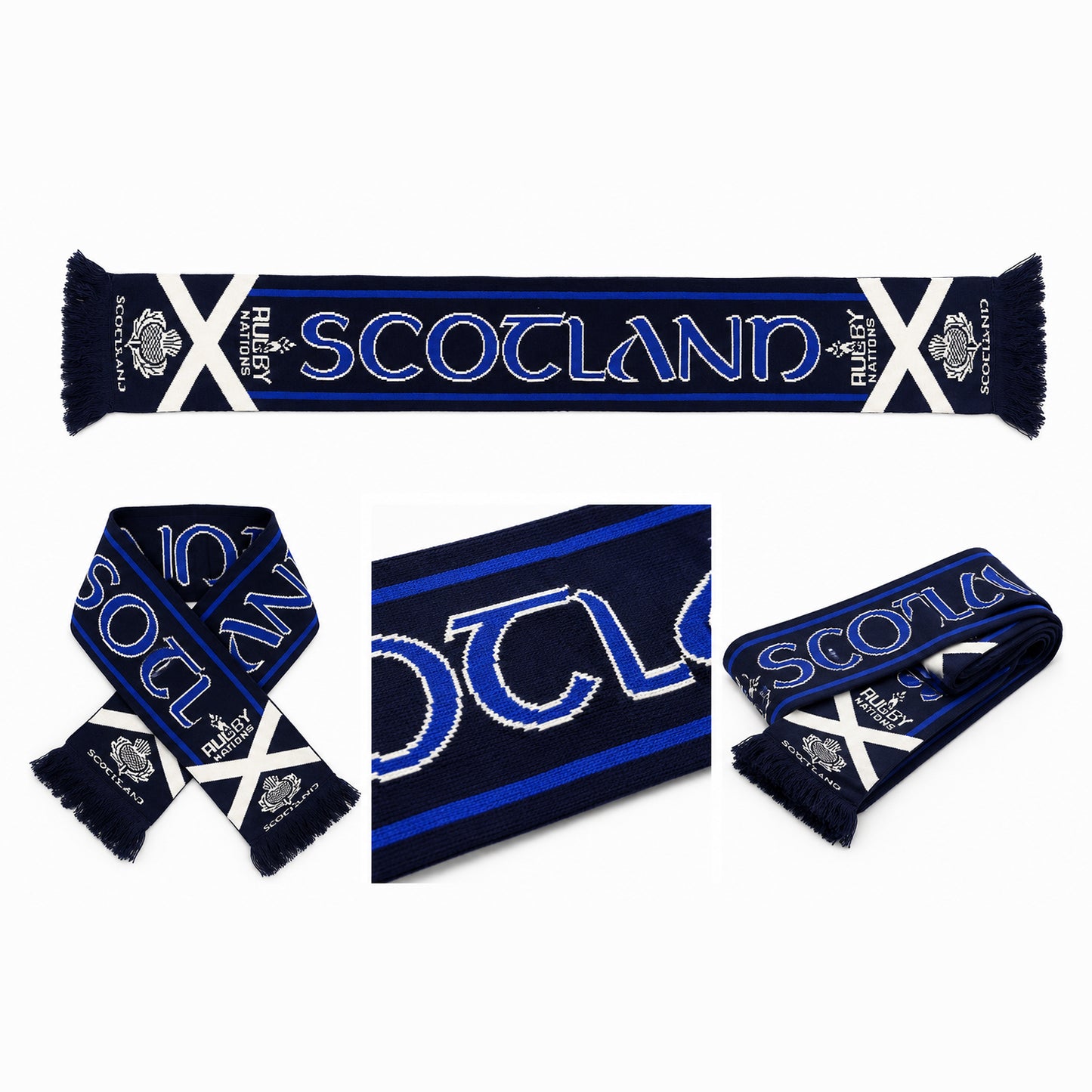 Scotland Thistle Scarf