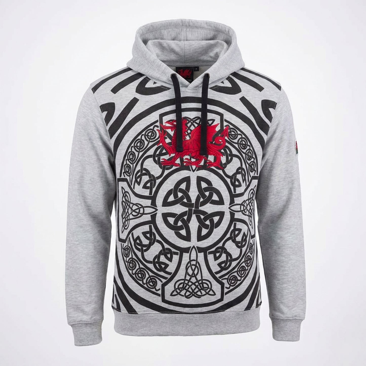 New Celtic Tattoo Grey Hoodie
