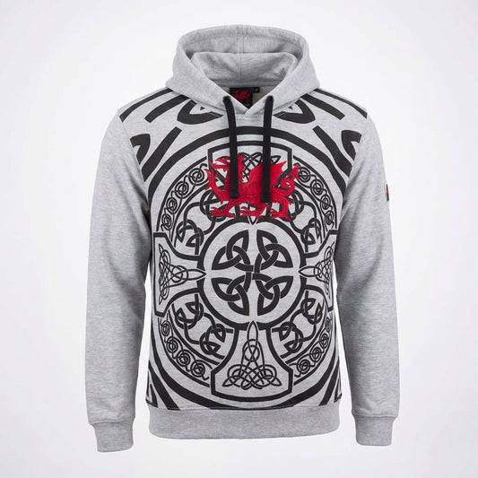 New Celtic Tattoo Grey Hoodie