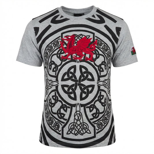 New Celtic Tattoo Grey T-Shirt