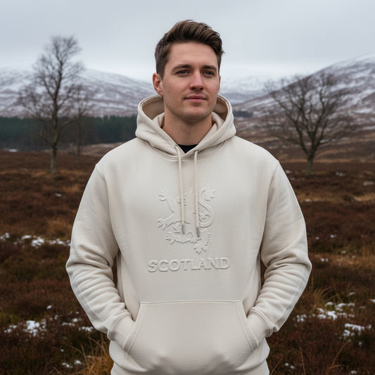 Scotland Tim Lion Embossed Hoodie