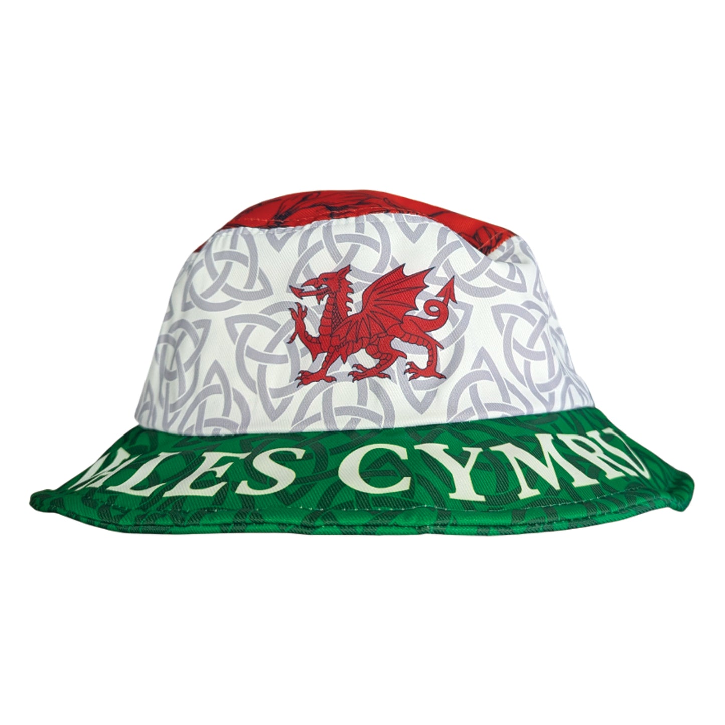 Wales Celtic Design Bucket Hat
