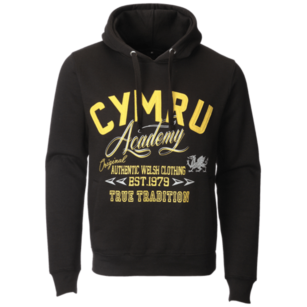 Kids Black Academy CYMRU Hoodie