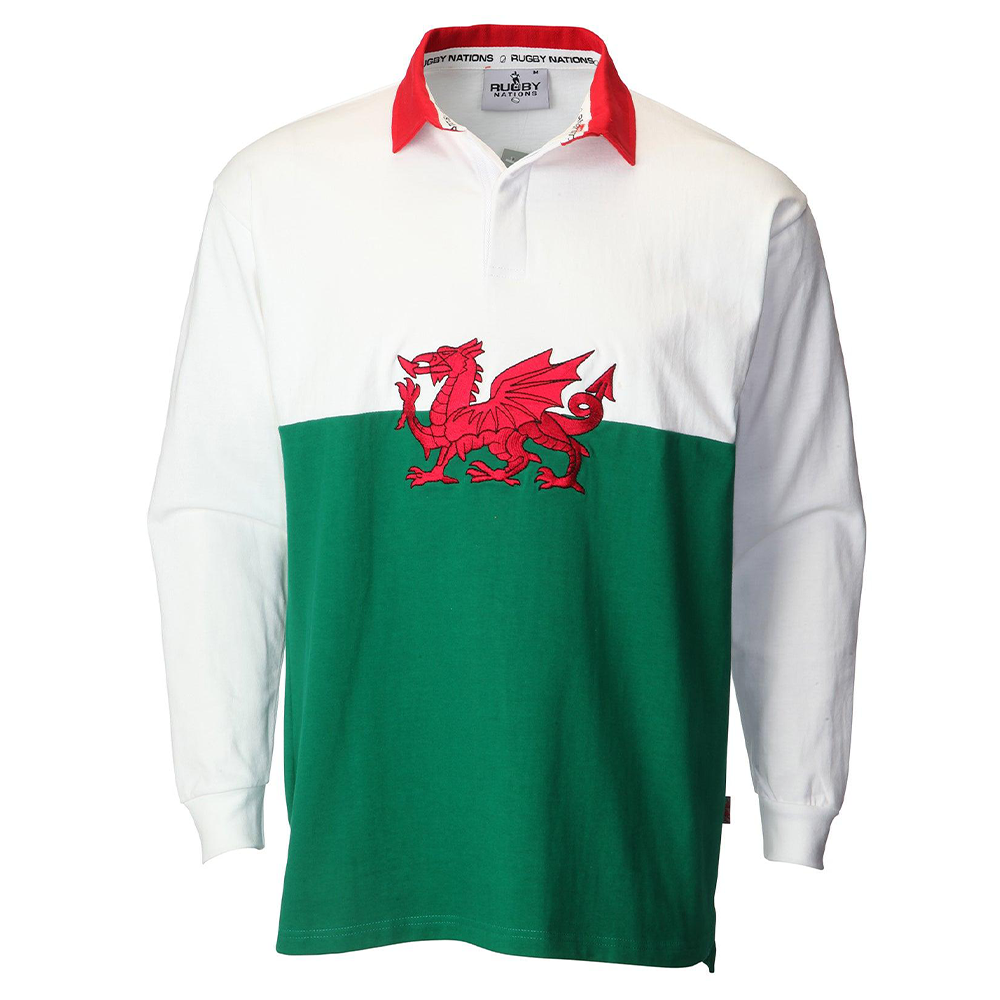 Welsh Flag Rugby Shirt – ManavUK